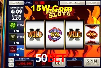 Sinta a adrenalina dos jogos de cassino com 50Bet